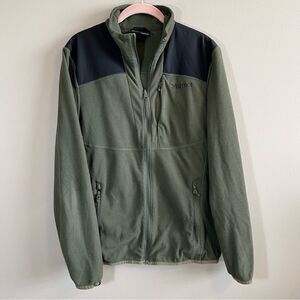 ✨ Marmot Men’s Green Zip Up Sweatshirt Medium